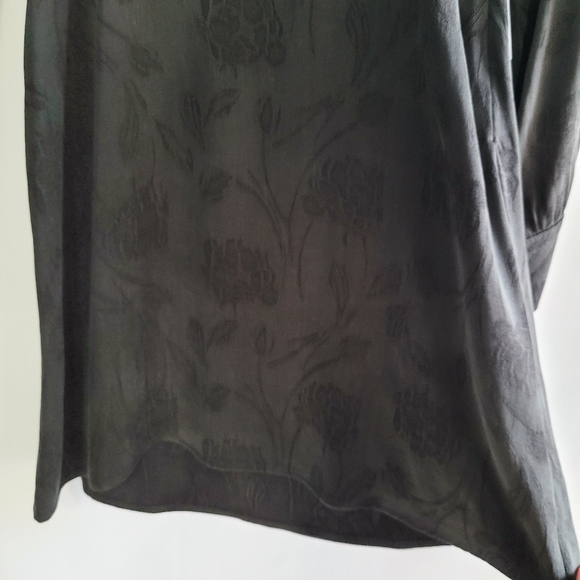 NWT Rouje Paris Jill Floral Brocade Black Mini Dress in Noir Size 34 FR / 2 US - Picture 5 of 12